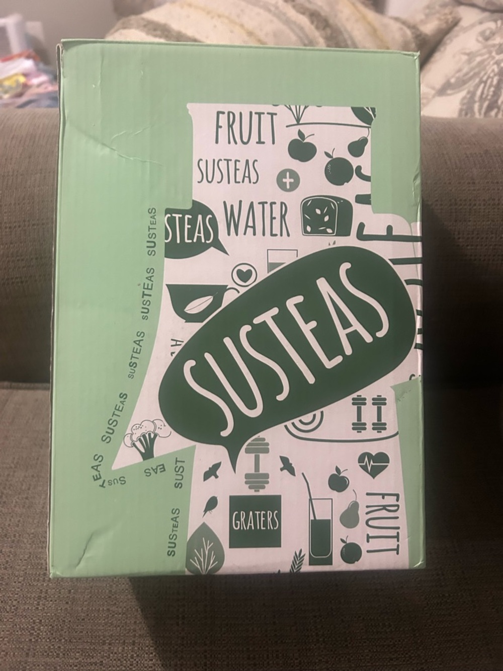 SUS TEAS Mint Green grater  -